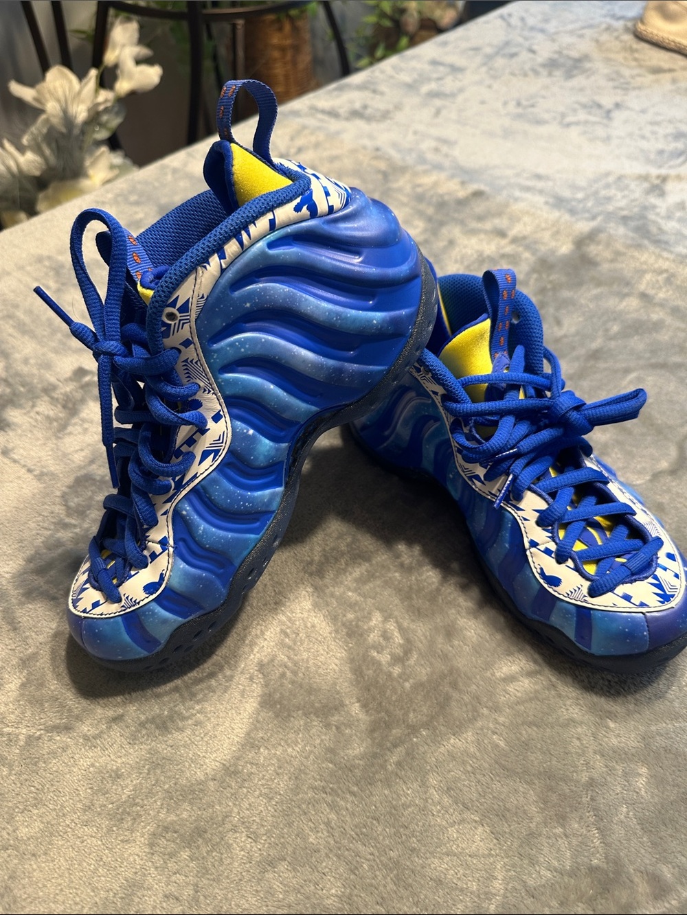 NWOT Boys Nike Air Foamposite One DOERNBECHER Freestyle Collection Sneaker Sz 5